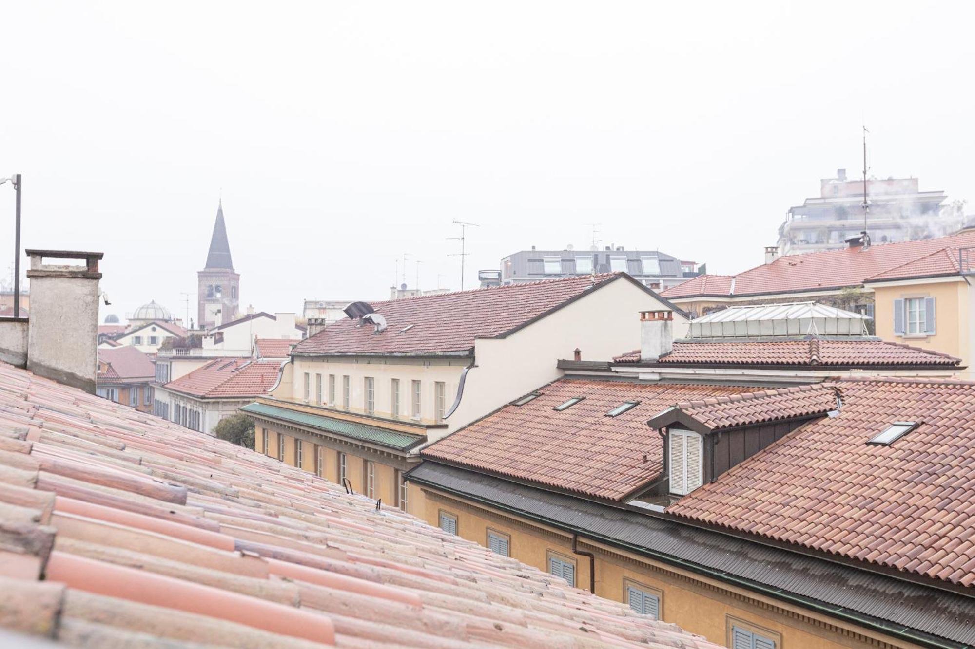 Monte Napoleone Split-Level Terrace Apartment - Top Collection Milaan Buitenkant foto
