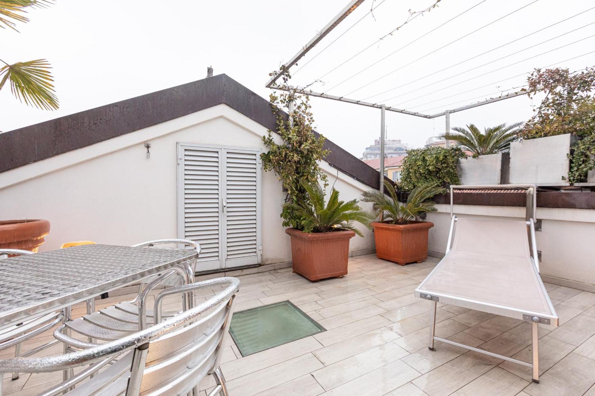 Monte Napoleone Split-Level Terrace Apartment - Top Collection Milaan Buitenkant foto